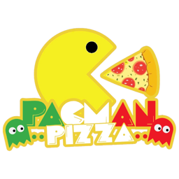 Pacman Pizza Neapolitan logo.